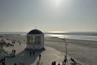 Hauptstrand auf Borkum