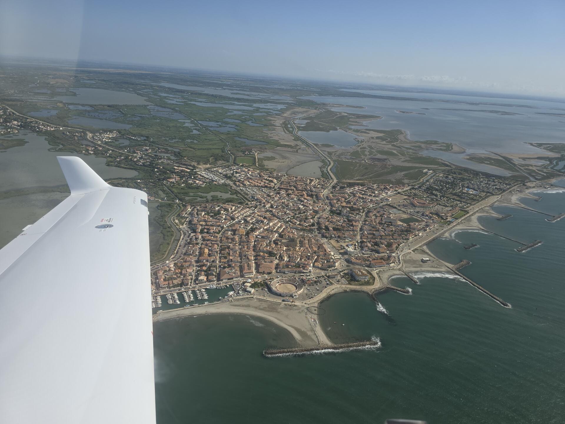 Survol de la Côte Méditerranéenne