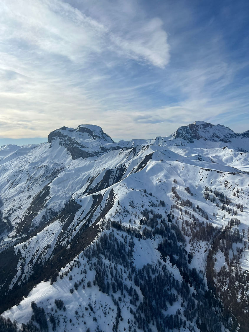 Voler en montagne