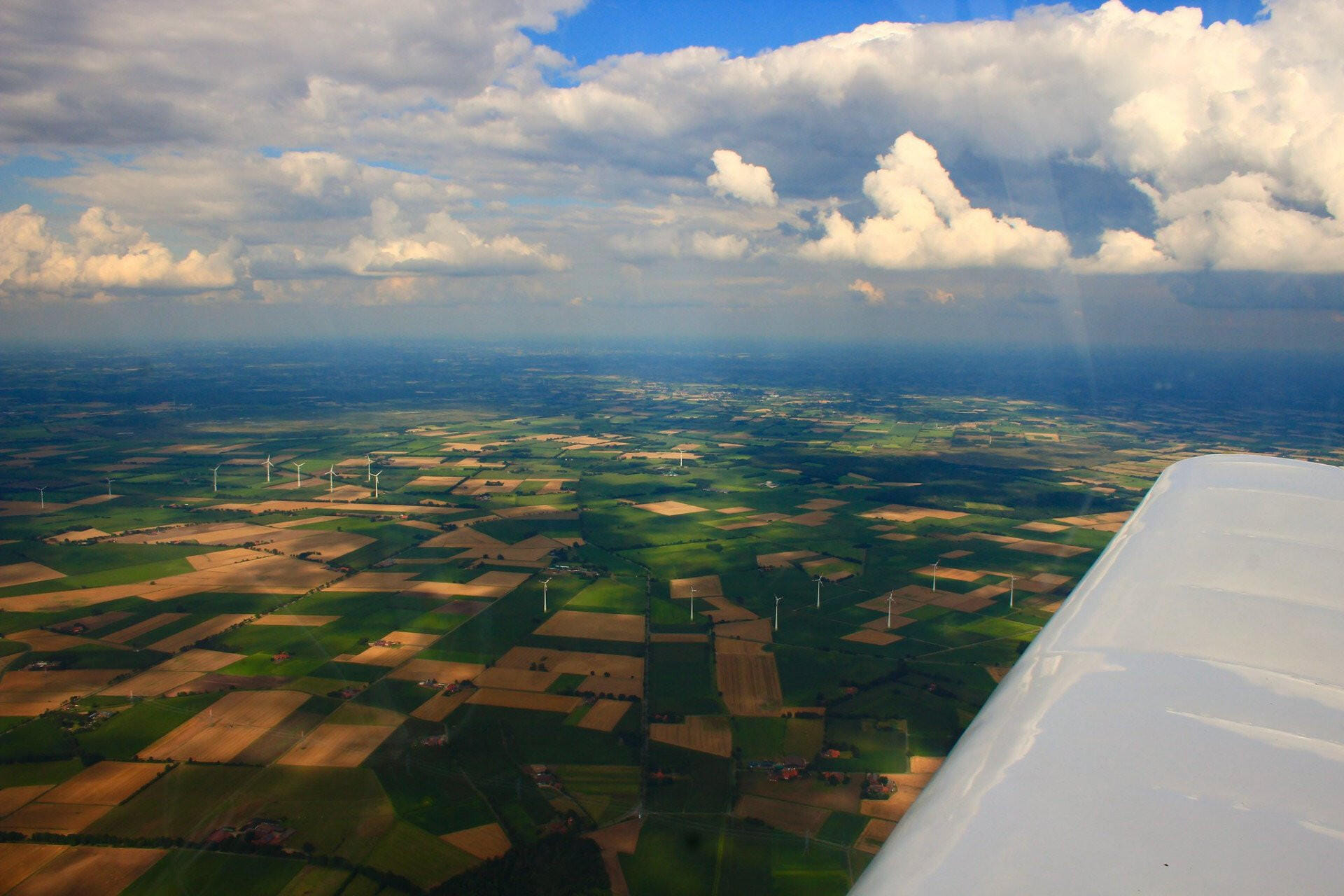 Rundflug über Lippe und Ostwestfalen