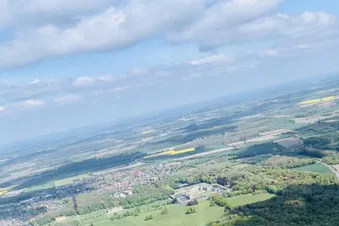 Lokaler Rundflug über das Münsterland