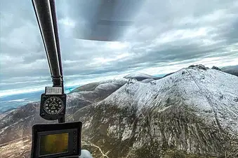 Mourne Mountain helicopter Tour