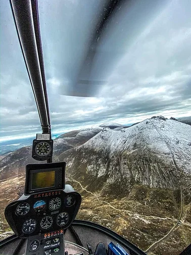 Mourne Mountain helicopter Tour