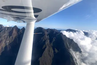 vol en ULM Volcan - cascades - cirques depuis Pierrefonds