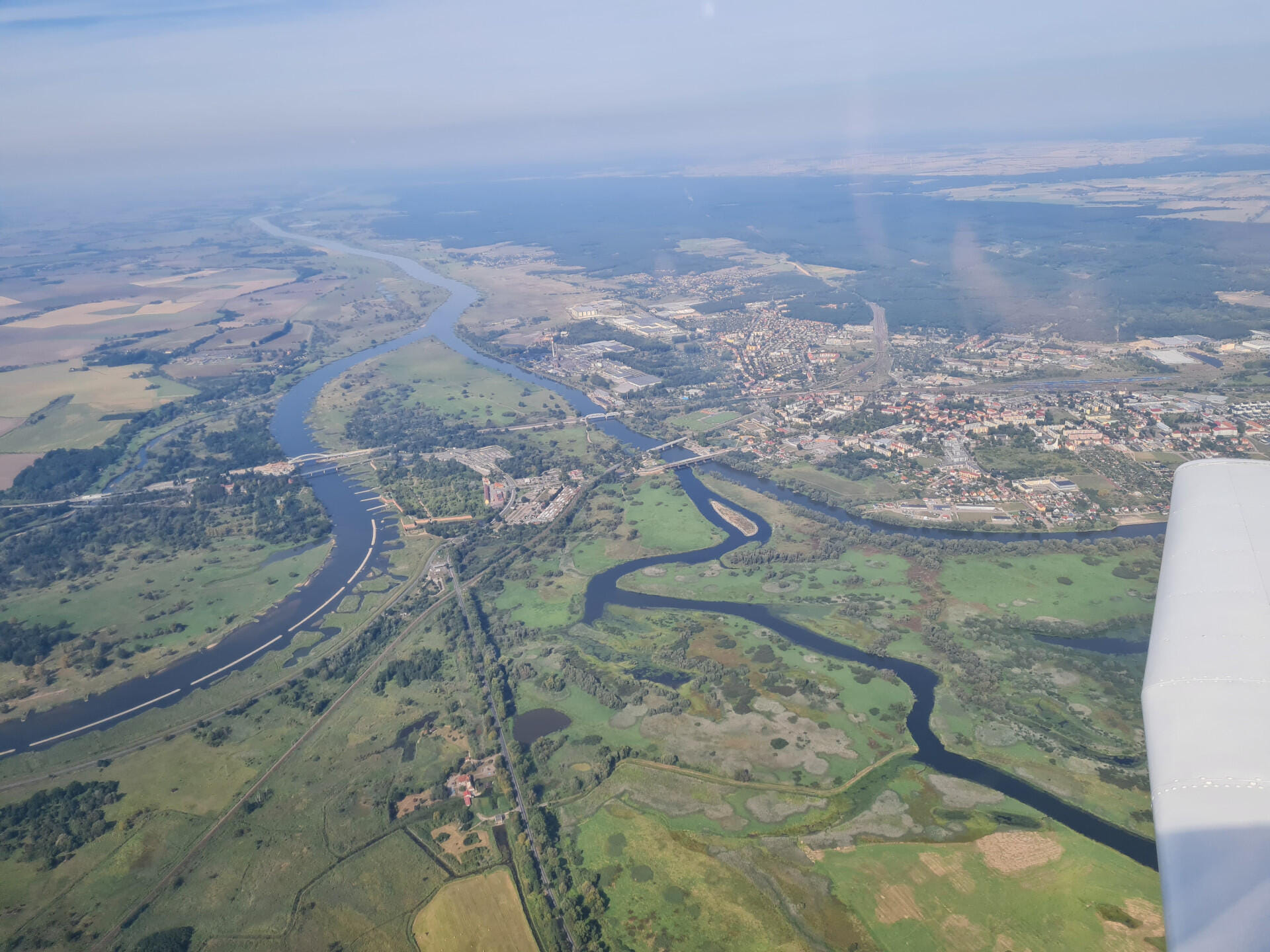 Festung Küstrin mit Wartemündung