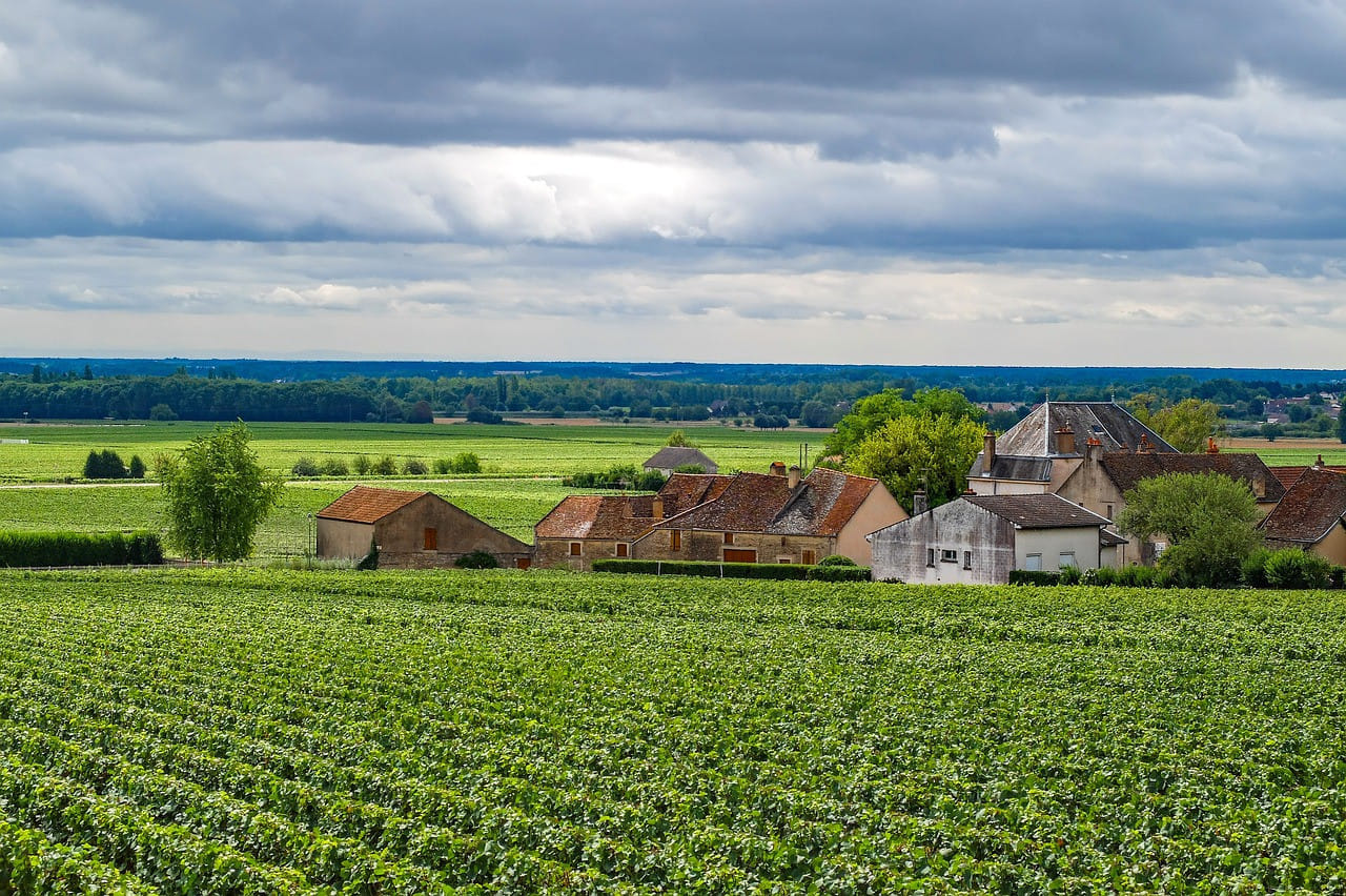 Découverte de la Bourgogne depuis le ciel