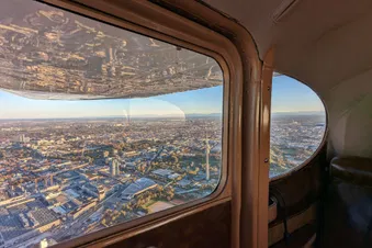 Zwischen großen Jets über München