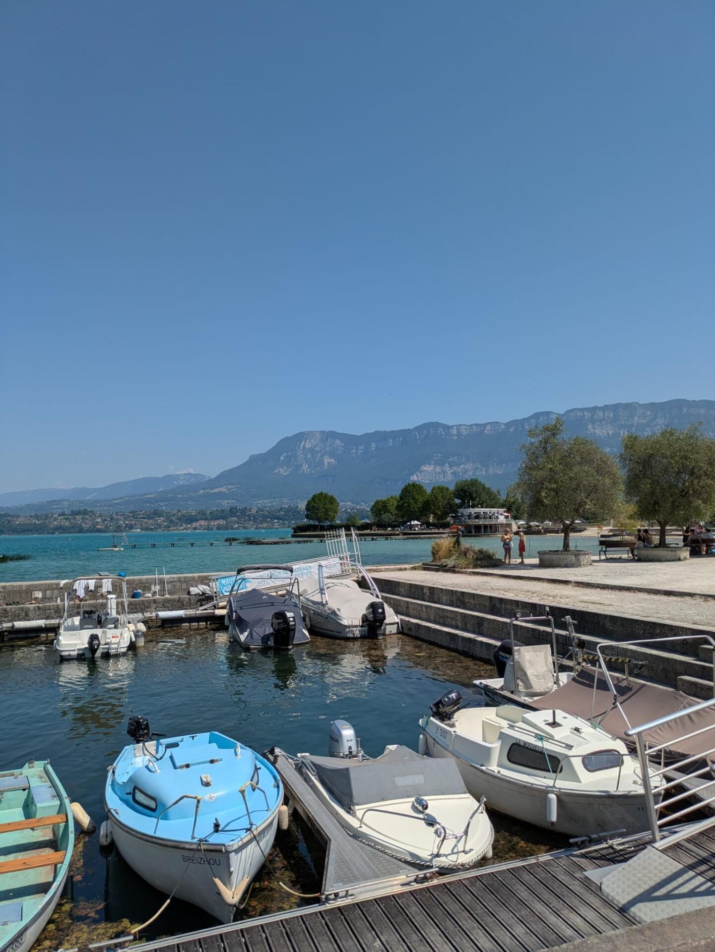Aller-retour à Chambéry et survol du lac du Bourget