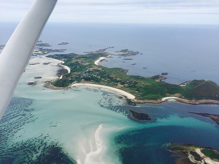 St Ives and St Michael's Mount Sightseeing flight experience