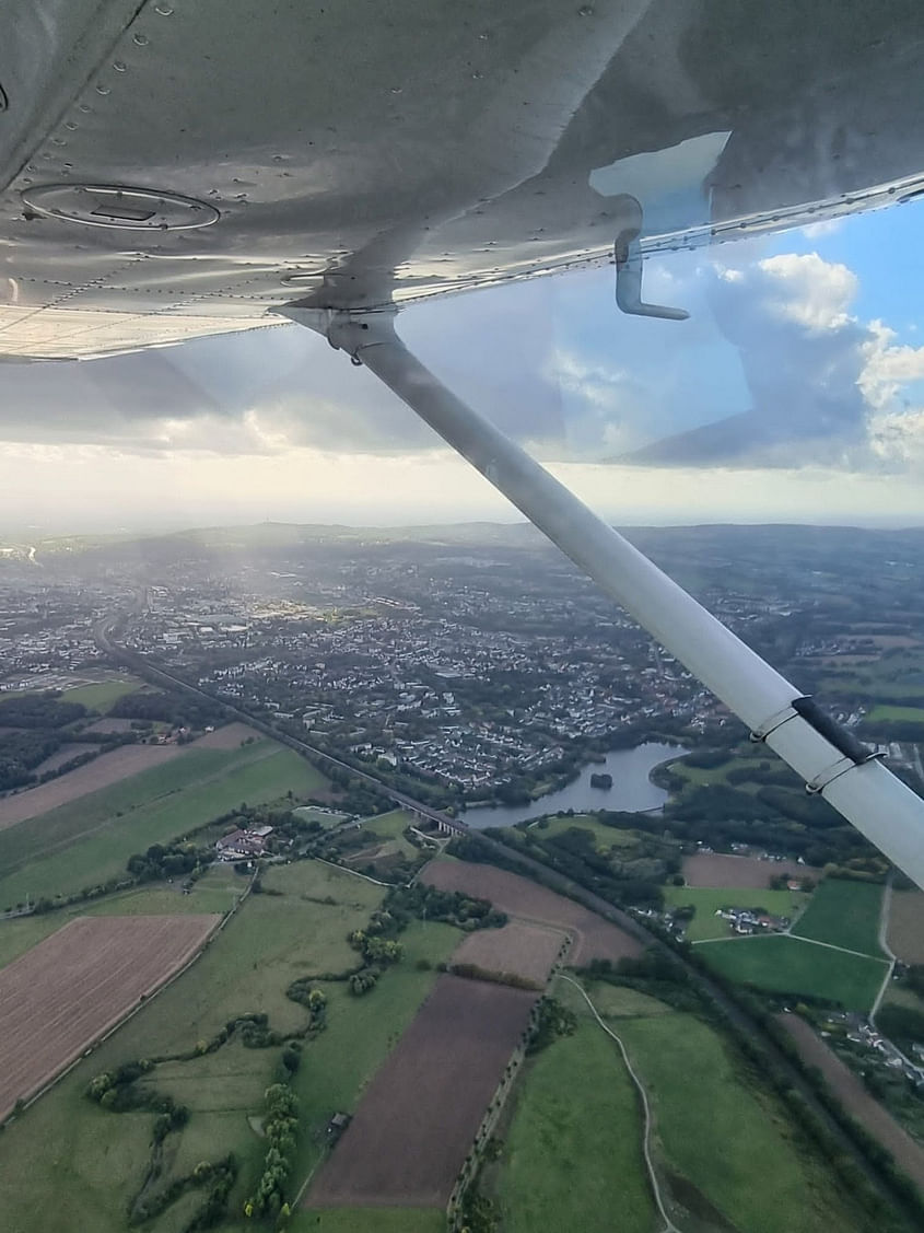 Bielefeld und OWL von oben - 60 Min. Rundflug