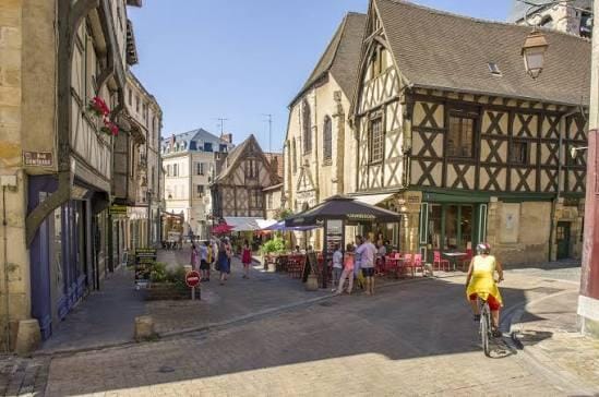 Les rues piétonnes de Montluçon