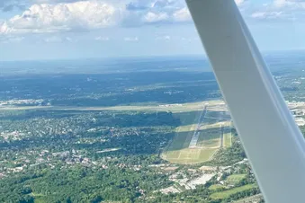 Rundflug über Hamburg
