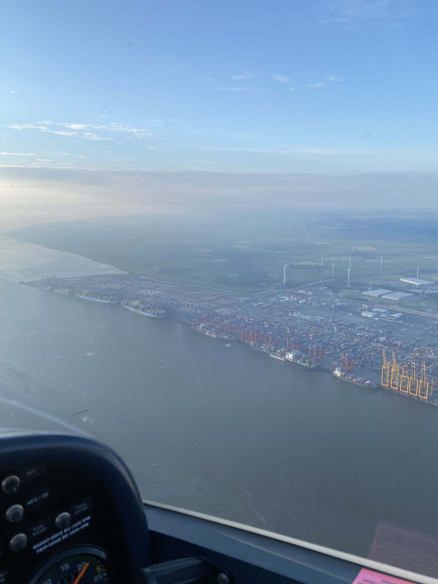 Großer Hafenrundflug - Nordseeküste