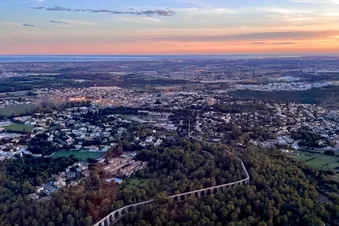 Balade aérienne autour du Pic Saint Loup