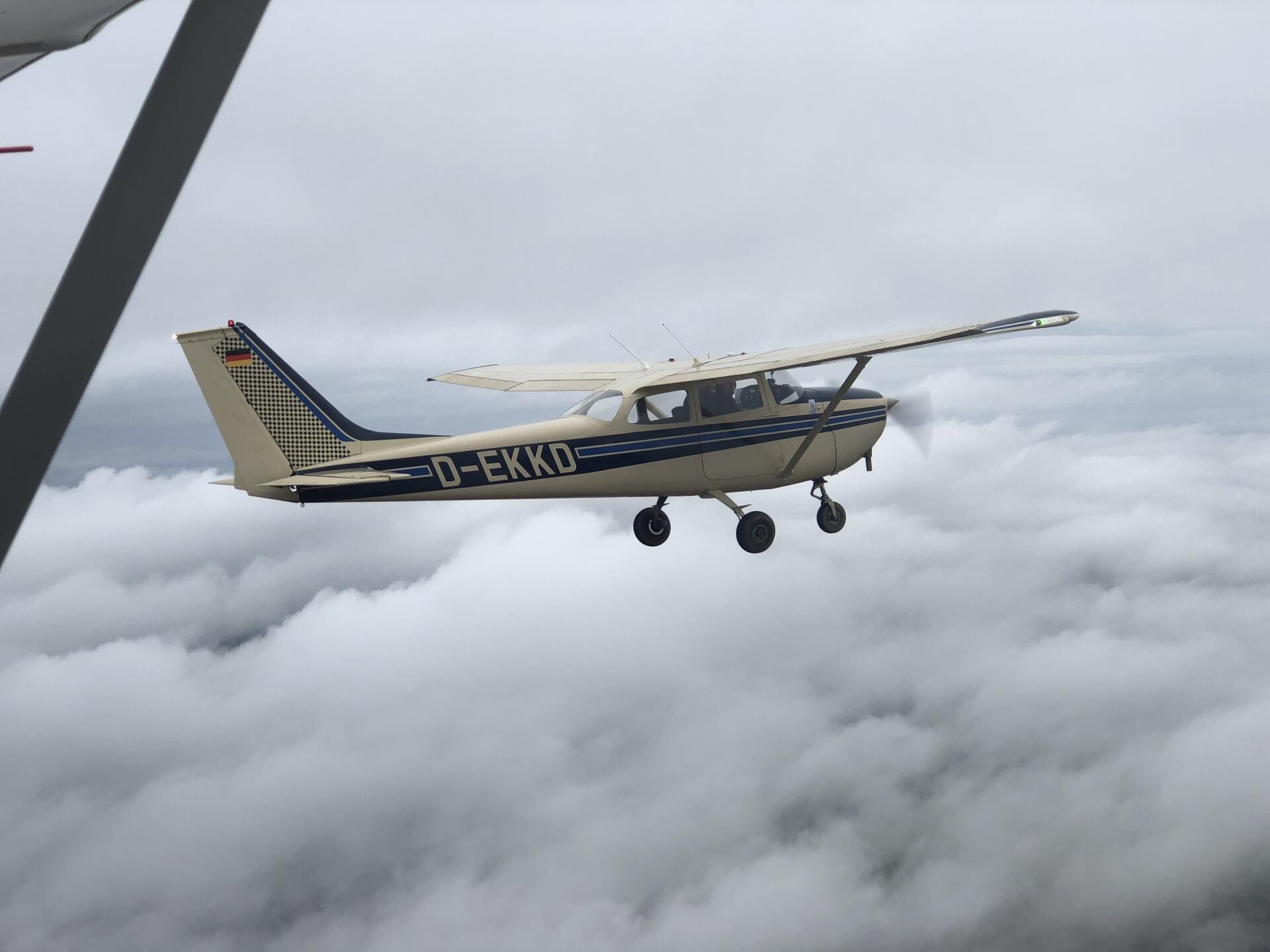 Flug zur Zugspitze und zurück
