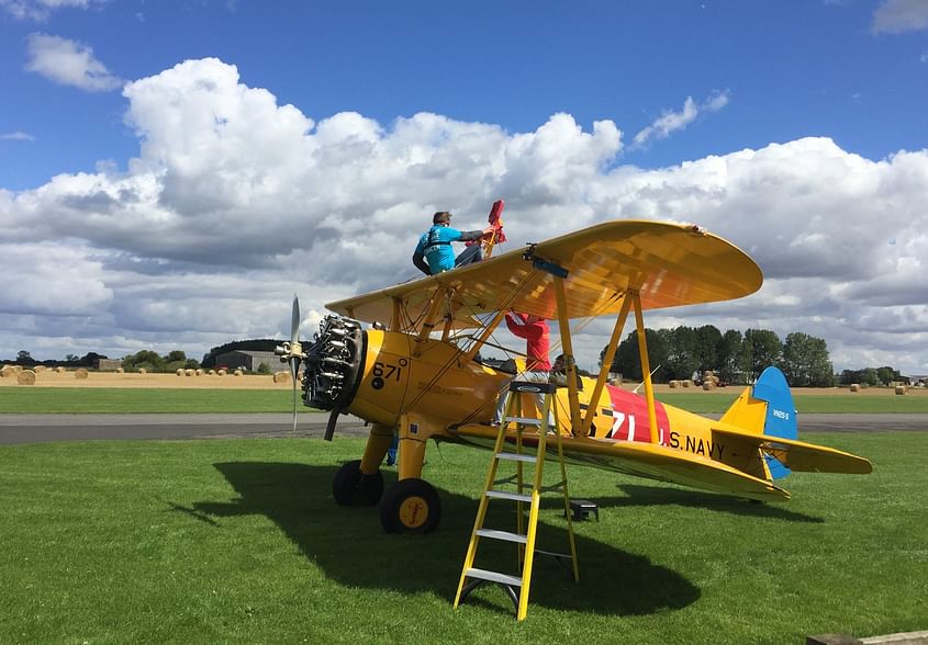View some amazing old planes at Historic Breighton - Space for 3 guests