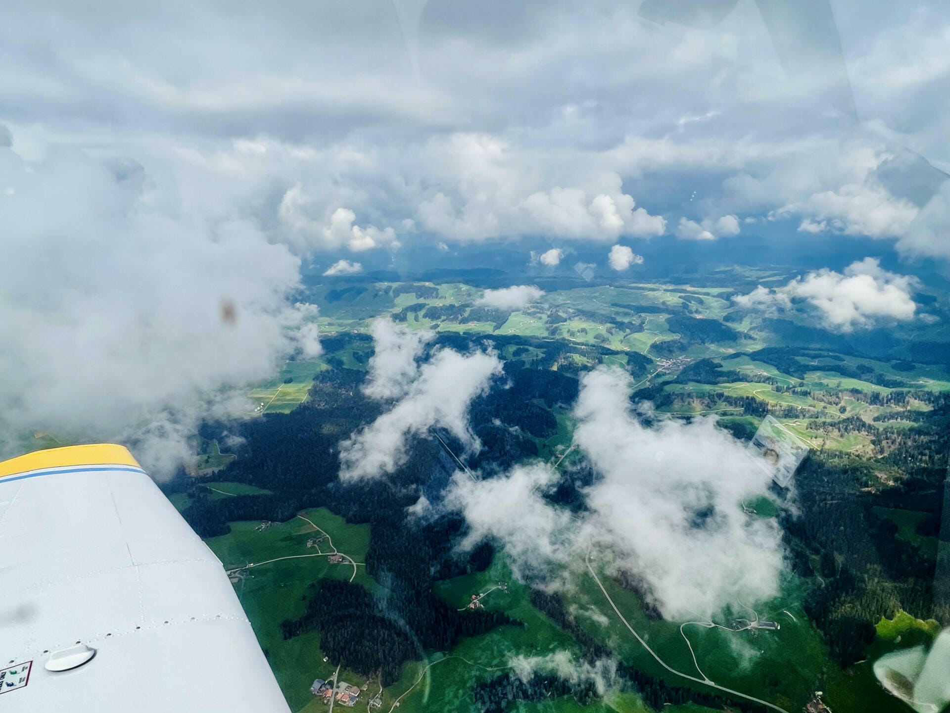 Auch mit Wolken ein Augenschmaus