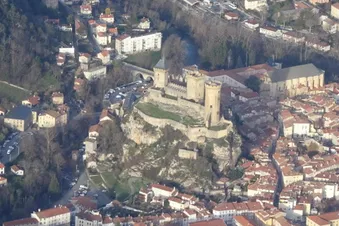 Le château de Foix et ses 3 tours