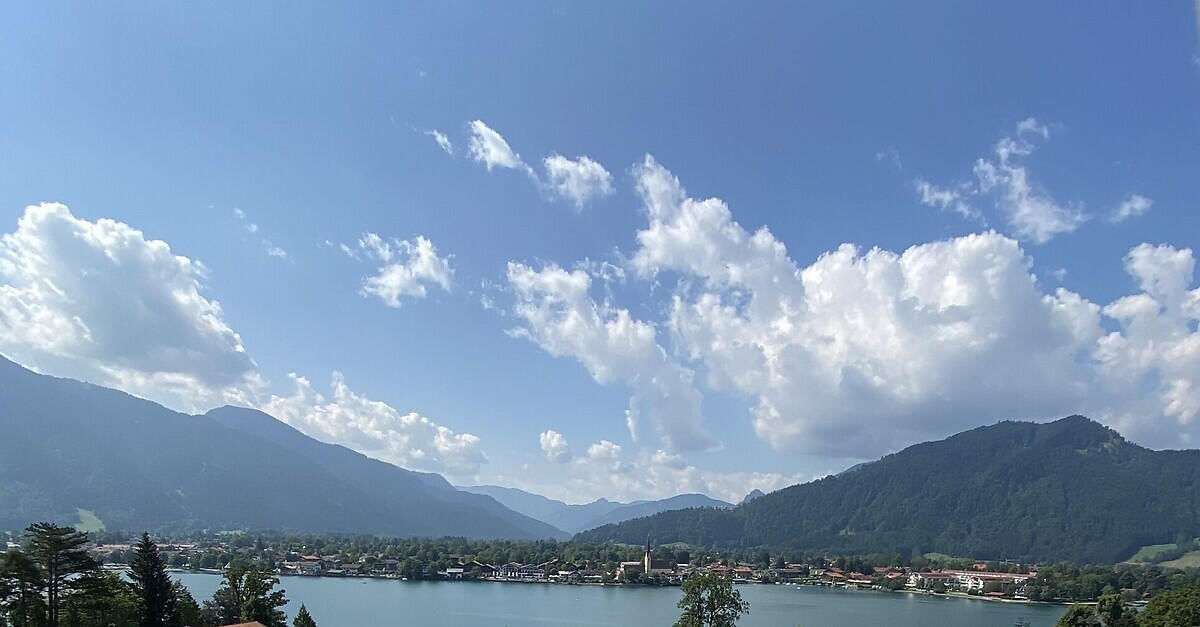 München/Wendelstein/Tegernsee aus der Luft