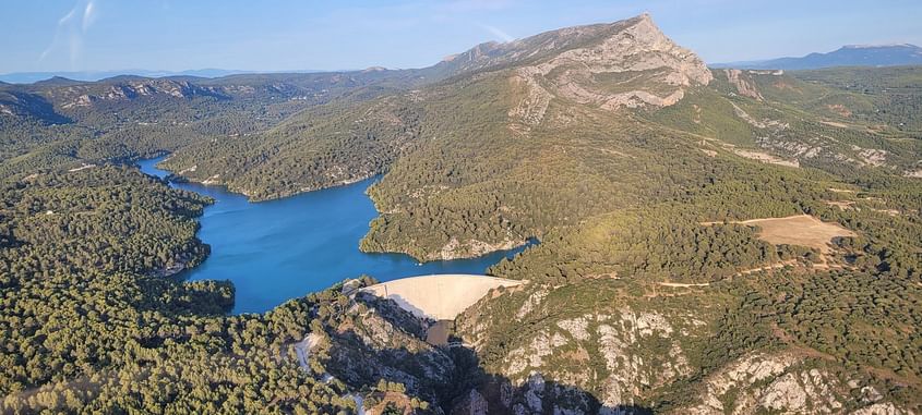 Tour en hélicoptère depuis Aix-en-Provence