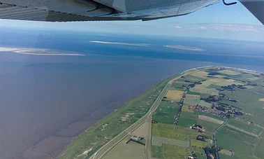 Flug an die Nordsee (z.B. Norderney, Juist, ....)