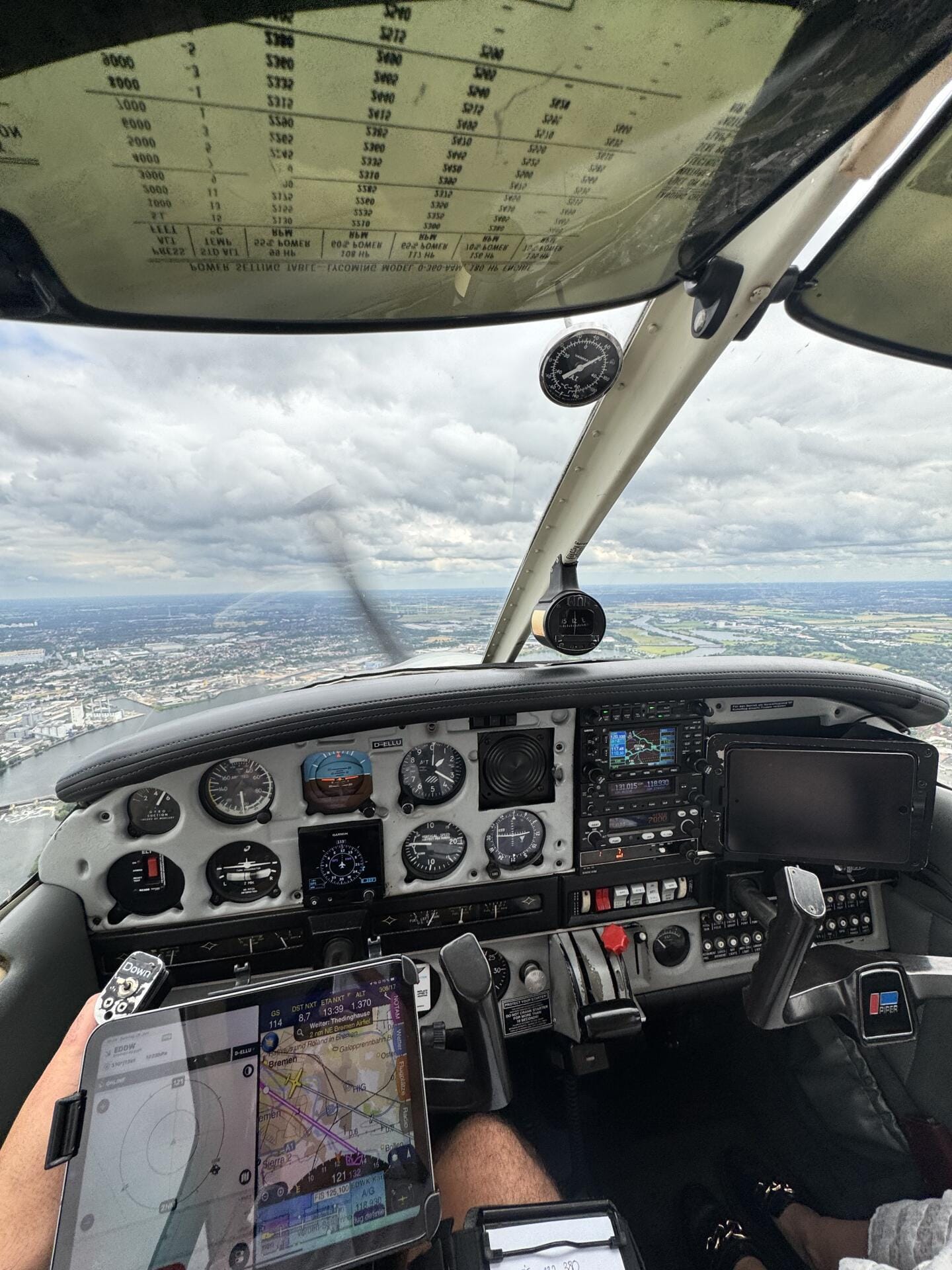 Rundflug über Bremen, Oldenburg und Bremerhaven