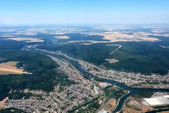 Ballade au dessus de la Moselle et de Nancy