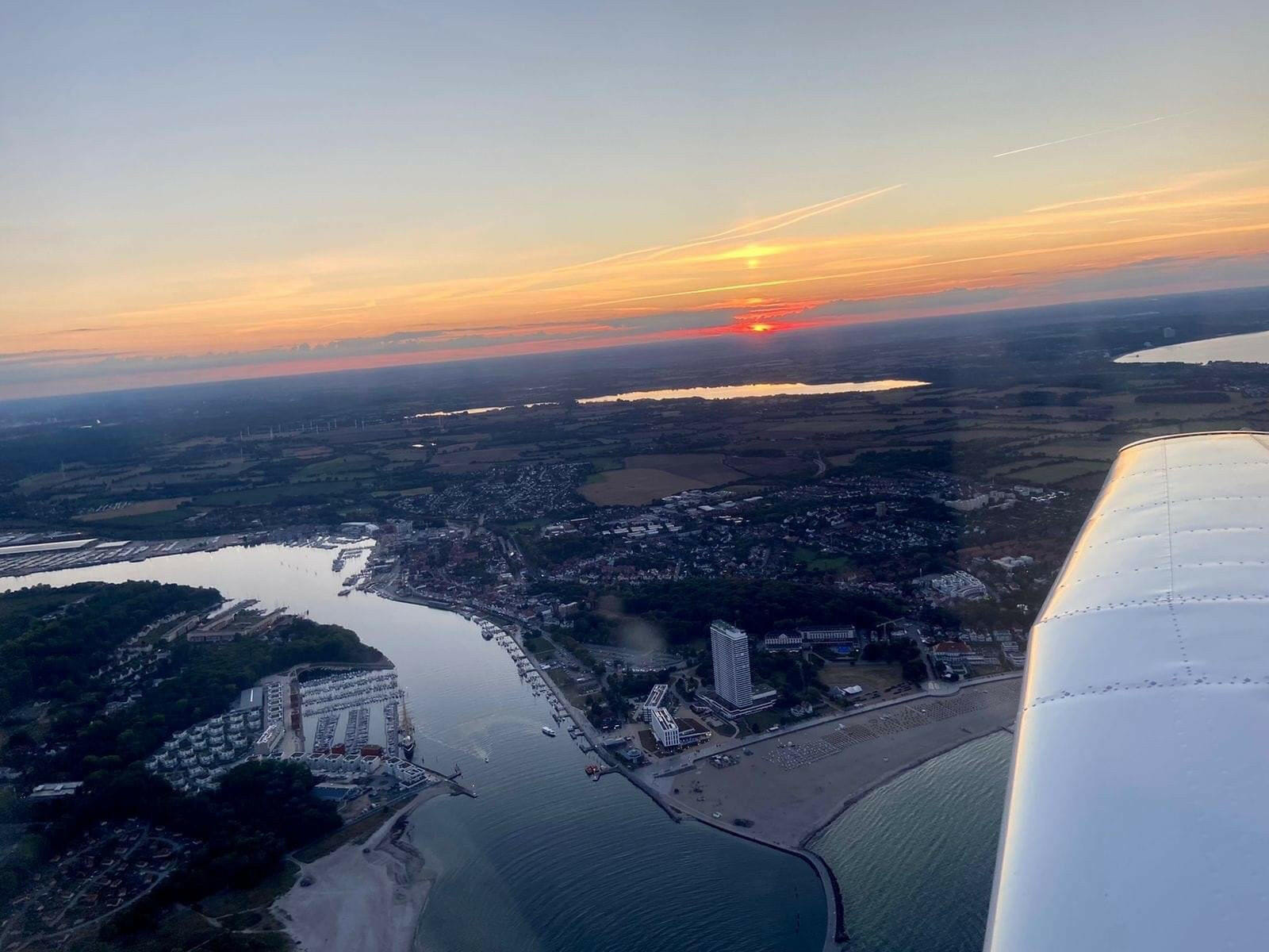 Rundflug Lübeck und nördliches Umland