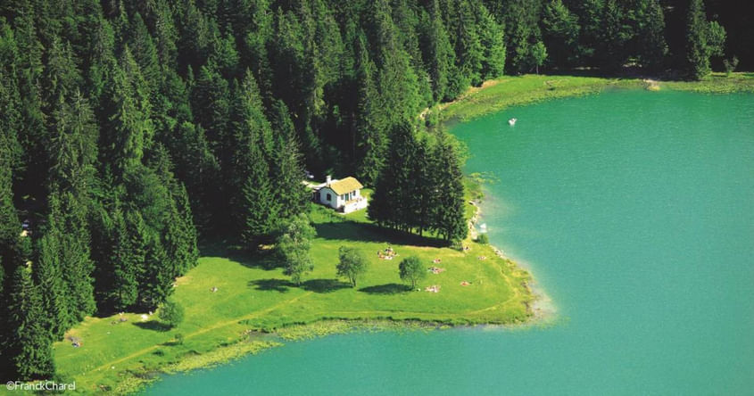 Le Parc Naturel du Haut Jura vu du Ciel