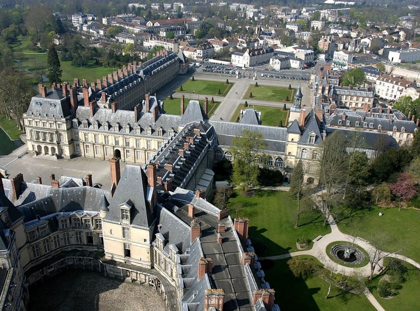 Ballade aérienne des trois Châteaux de Seine et Marne