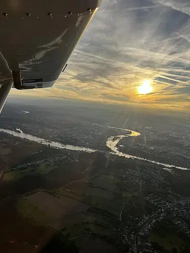 Rundflug über das Deutsche Eck und Koblenz