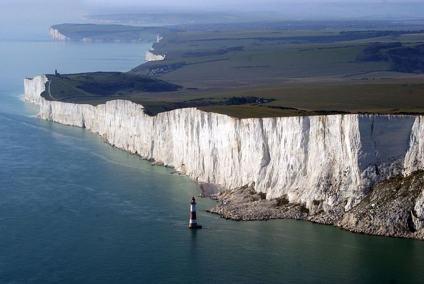 Two Lighthouses: the Needles and Beachy Head