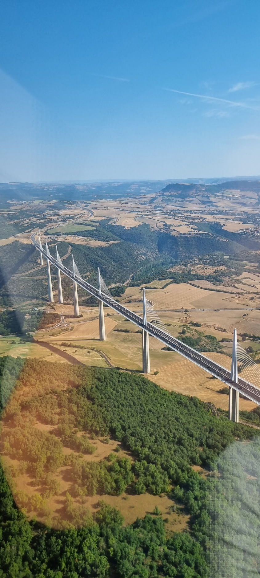 Viaduc Millau, Salagou, Etang Thau en hélicoptère