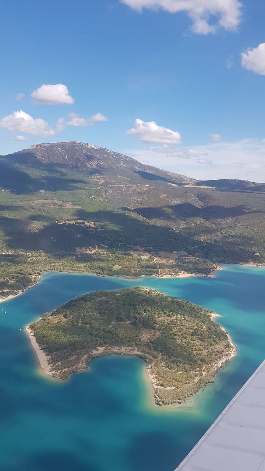 Les Gorges du Verdon vues du ciel