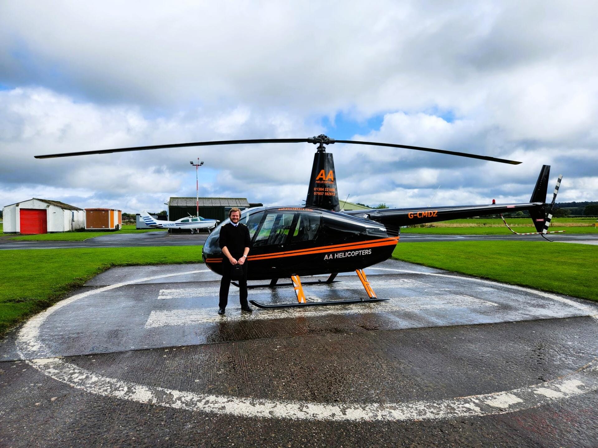 Enjoy the thrill of flying in a helicopter!