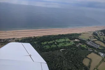Balade aérienne : Les Plages du Débarquement