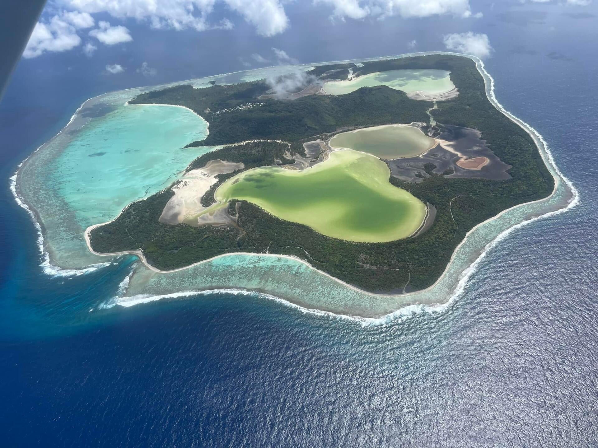 Depart Tahiti Maiao l'ile interdite