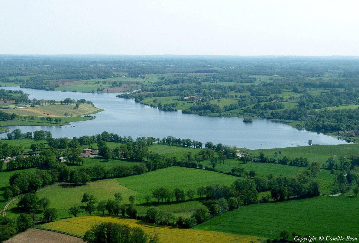 Balade aérienne : Châlus et Lacs de Haute Charente (3 pax)