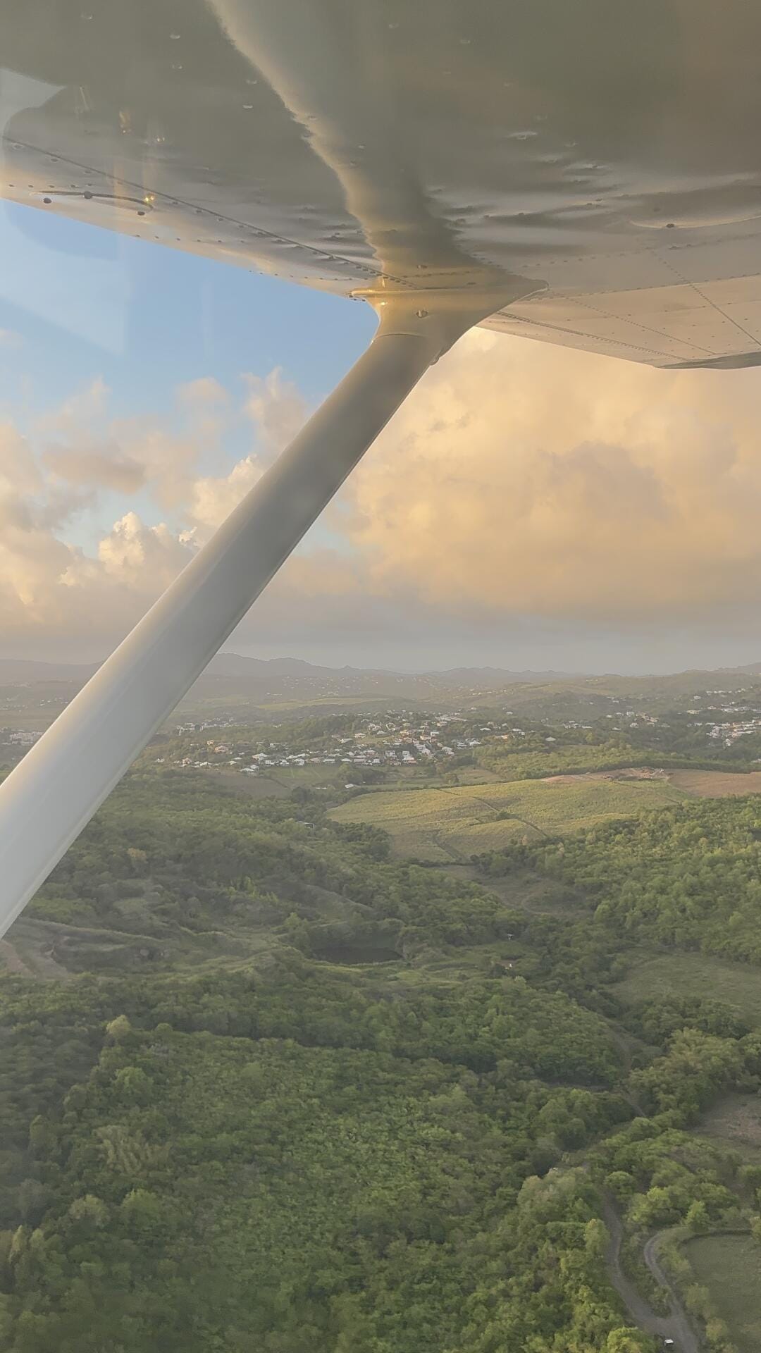 Vol local autour de la Martinique - France