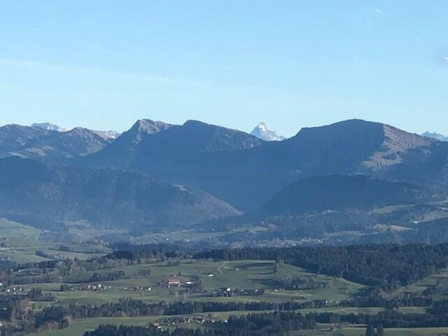 Flug zum Hochvogel - der sterbende Berg der Allgäuer Alpen