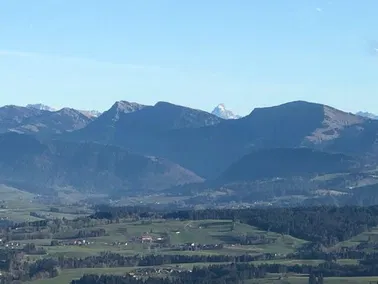 Flug zum Hochvogel - der sterbende Berg der Allgäuer Alpen