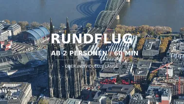 Individueller Rundflug – 60 Min./ab 2 Personen