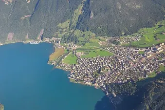 Scenic Flight Experience: Lakes and Mountains