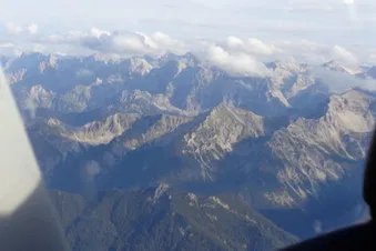 Zugspitze und Schlösser für bis zu 3 Mitflieger