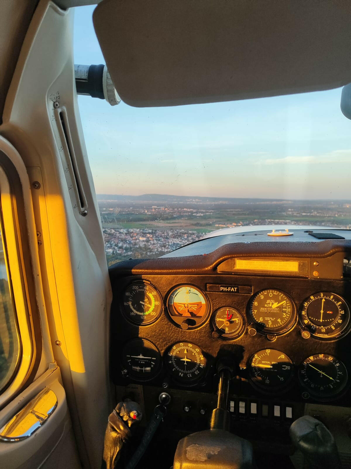 Kurz nach dem Start in Speyer