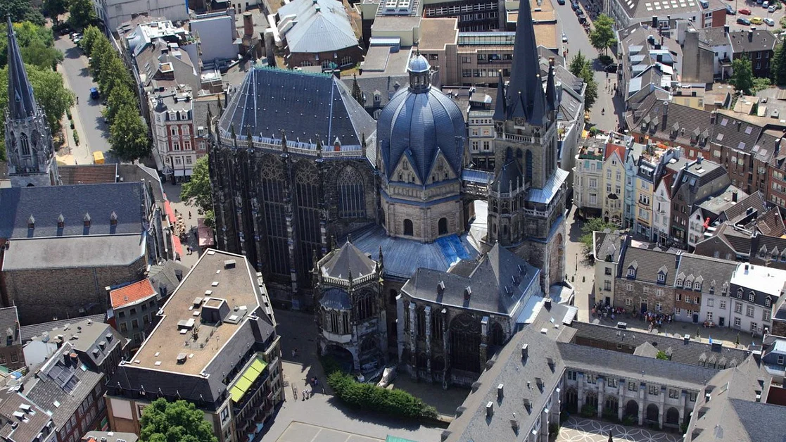 Städteregion Aachen und Nordeifel aus der Luft