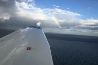 Le décollage de poretta