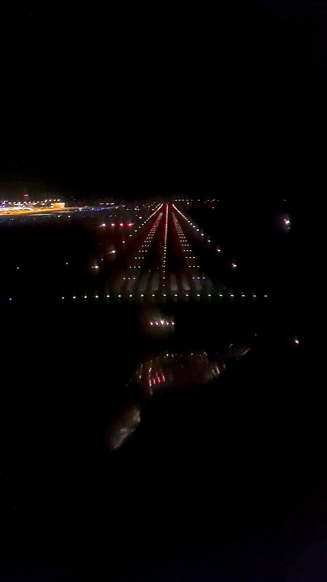 Nachtflug über Nürnberg