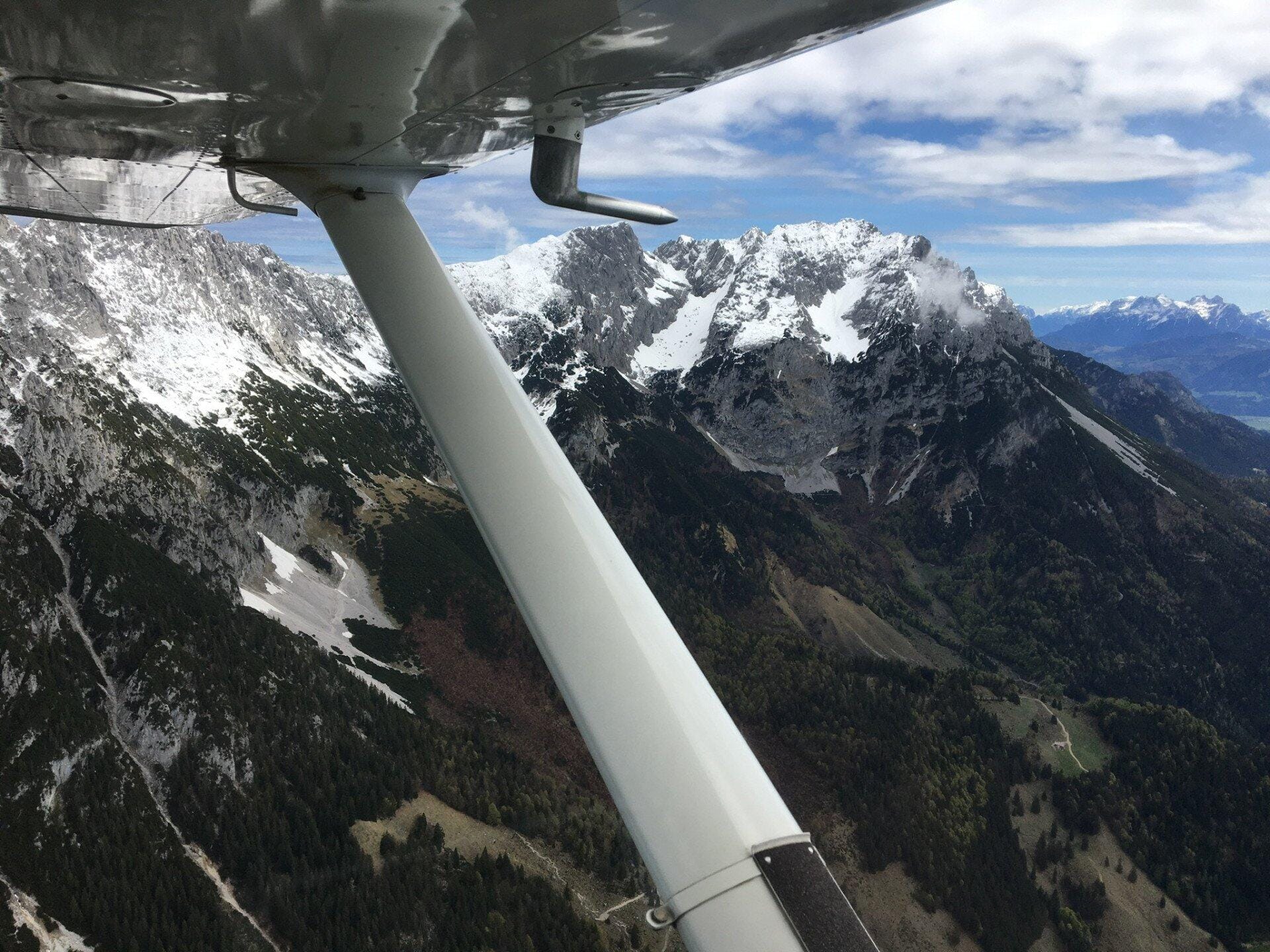 1,5h Großer Rundflug Kaisergebirge, Pinzgau, Steinernes Meer