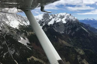 1,5h Großer Rundflug Kaisergebirge, Pinzgau, Steinernes Meer